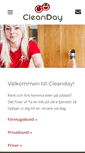 Mobile Screenshot of cleanday.se